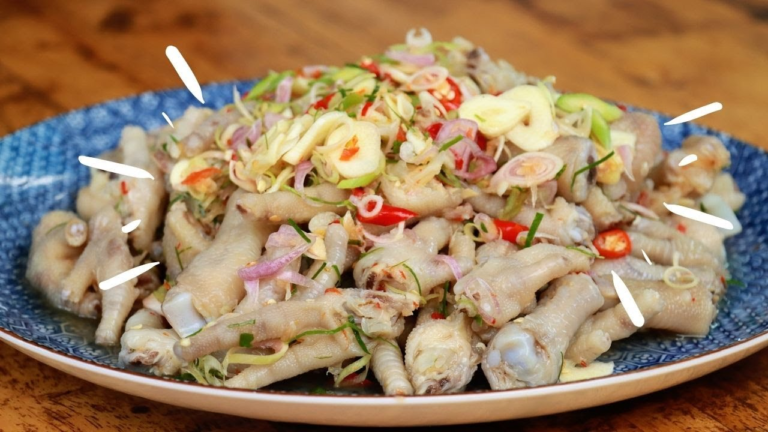 Bà bầu có ăn được Chân gà sả tắc không?