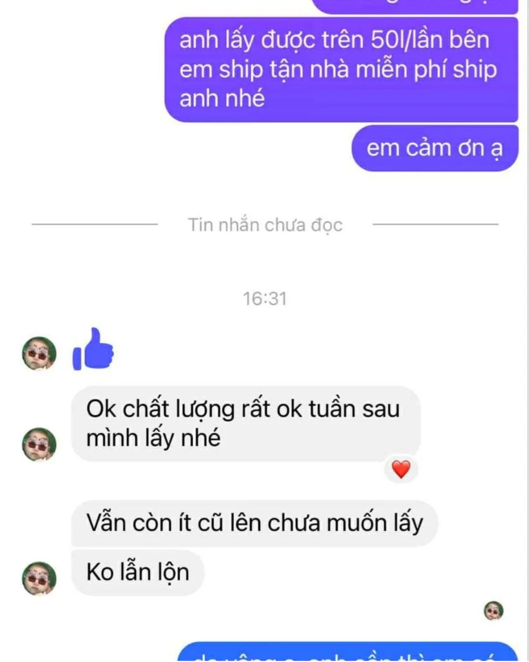 Feedback khách hàng sử dụng nước mắm Huệ Bông 05