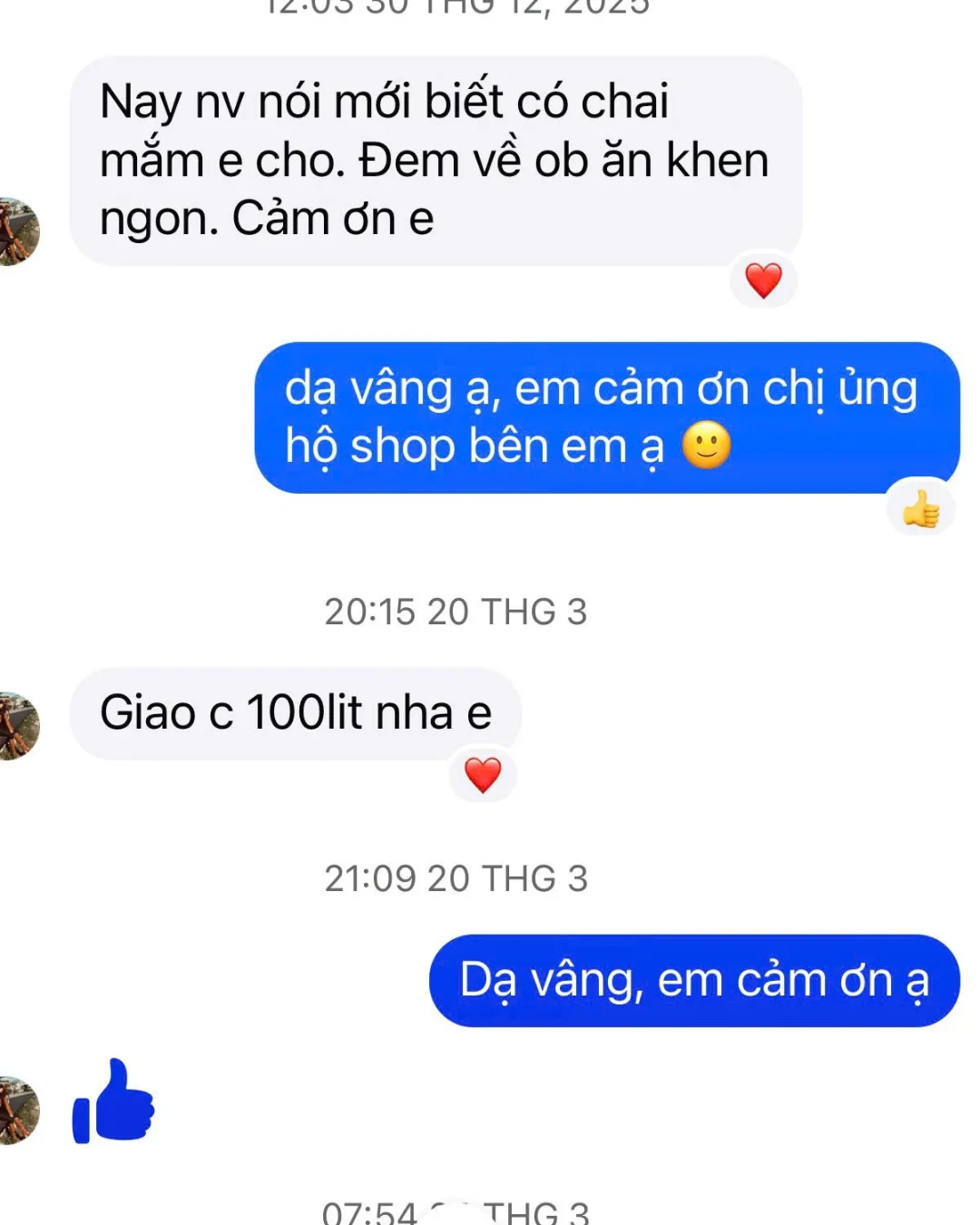 Feedback khách hàng sử dụng nước mắm Huệ Bông 08