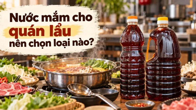 Nước Mắm Cho Quán Lẩu Nên Chọn Loại Nào?
