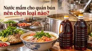 Nước Mắm Cho Quán Bún Nên Chọn Loại Nào?